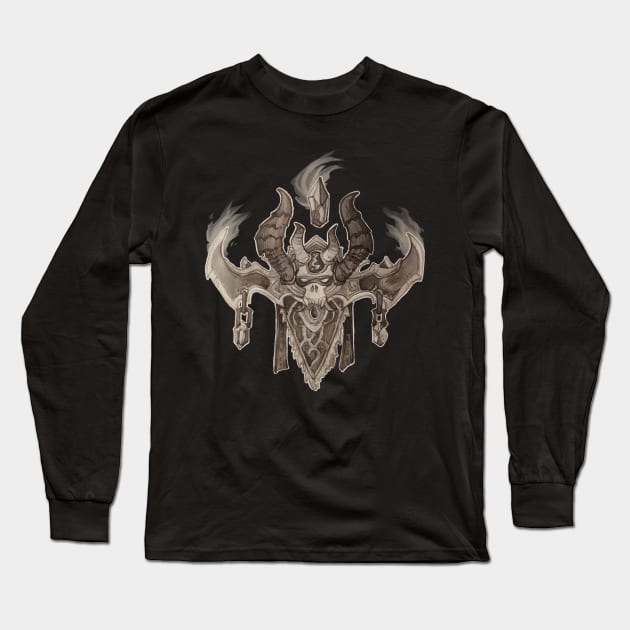 Demon hunter crest Long Sleeve T-Shirt by ArryDesign